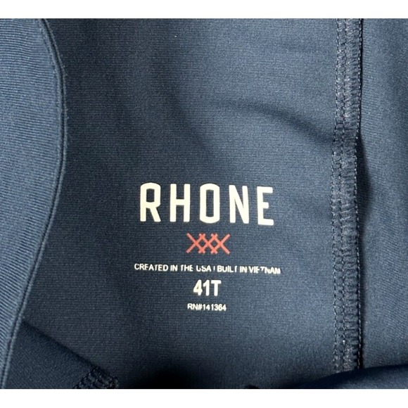 Rhone Commuter Pants Men 41 Blue Solid Straight Leg Chino Performance *41x27 - Picture 7 of 12